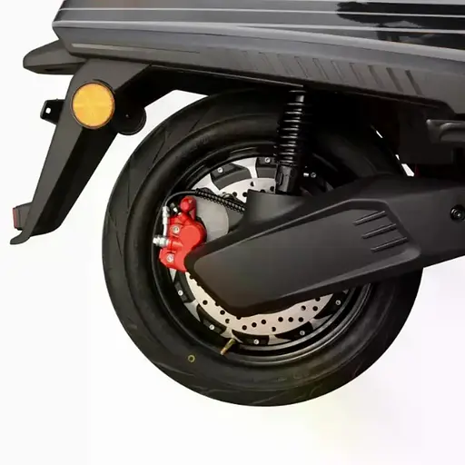 Электроскутер Двухместный Crosser CR22 (2500W, 72V/35Ah) Черный - фото 5