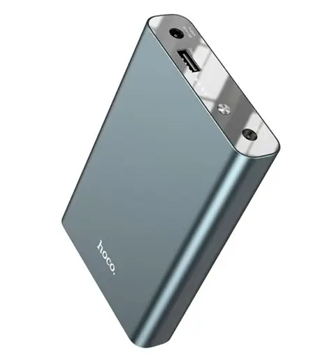 Джерело безперебійного живлення Hoco для мережевого обладнання J97 12 V 10000 mAh сіре - фото 1