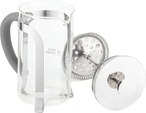 Френч-прес Well Done сталевий 600 мл (WD-8016B) - фото 2