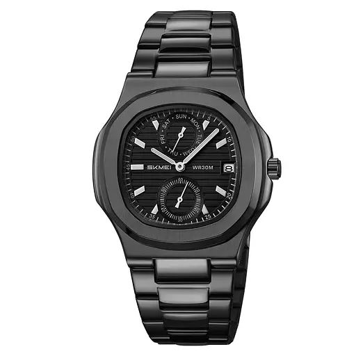 Наручний годинник чоловічий Skmei 2423 Black, 2423BK (18373)