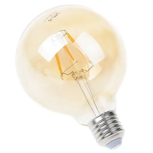 Лампа Brille светодиодная LED 6W E27 COG WW G95 Amber 220 В - фото 5