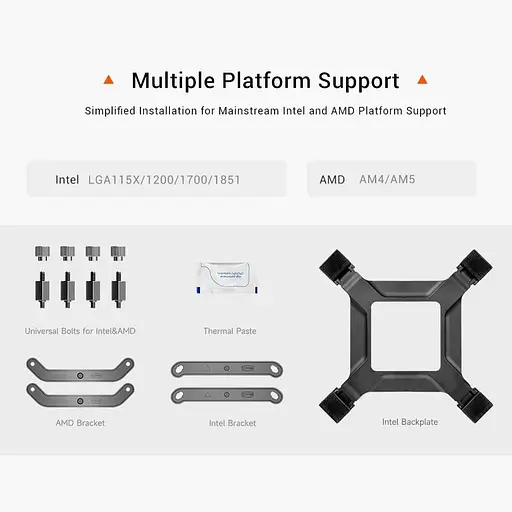 Кулер для процессора PcCooler PсCOOLER RT400 BK Black (RT400-BKNWXX-GL) - фото 11