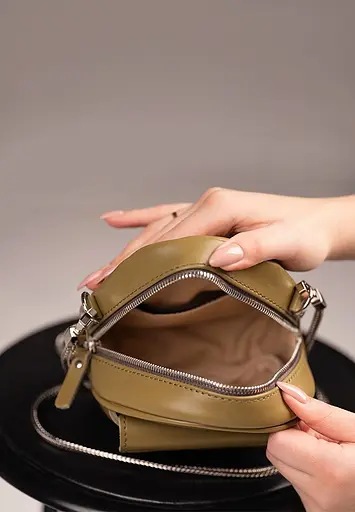 Мини-сумка Kroha оливковая - фото 4