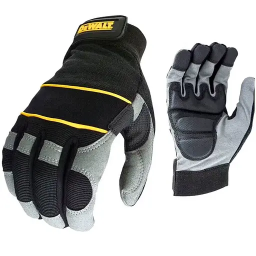 Рукавички DeWalt універсальні з накладкою ToughThread та гелевою вставкою, з захистом від порізів р.L/9 (DPG33L)