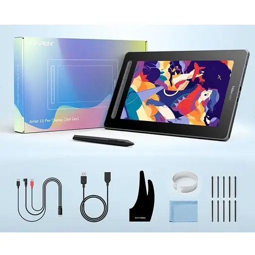 Графічний монітор XP-Pen Artist 13 2nd Gen Black [111951] - фото 2
