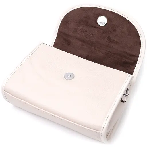 Женская кожаная сумка Vintage с полукруглым клапаном 20.5х14х8.5 см sum0029015 - фото 6