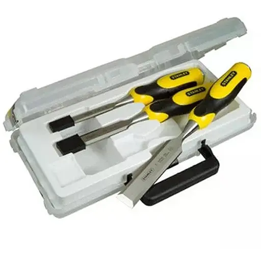 Набір стамесок Stanley Dynagrip у кейсі (2-16-883) - фото 1