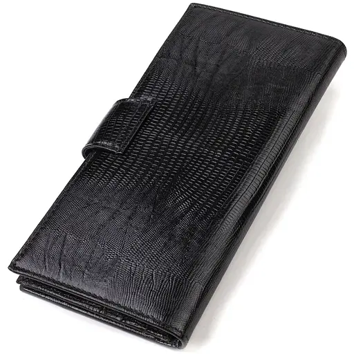 Мужской кожаный кошелек Canpellini 9х18.7х1 см acs0025600 - фото 2