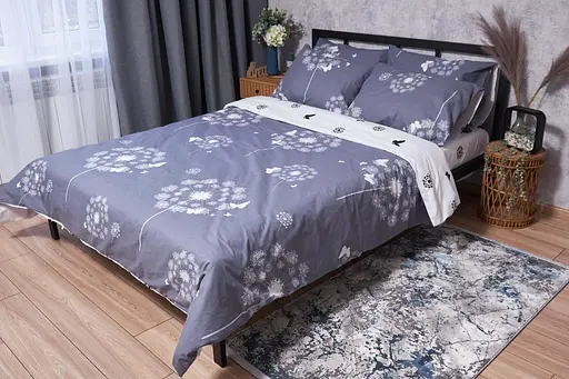 Підковдра Moon&Star Бязь Gold Люкс Hogweed King Size 220x240 см - фото 1