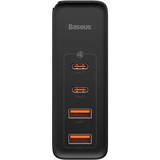Мережевий зарядний пристрій Baseus GaN2 Pro Quick Charger 2C+2U 100W Black (CCGAN2P-L01) [79351] - фото 2