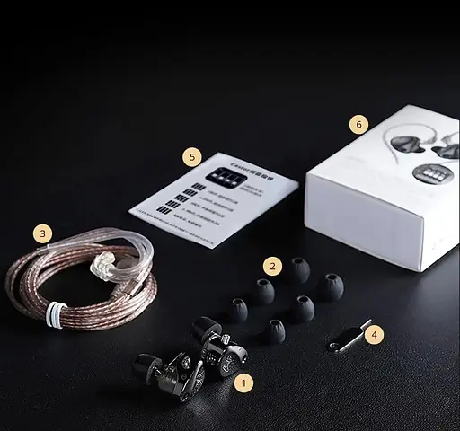 Навушники Knowledge Zenith Castor Mic Black (90403334) - фото 5