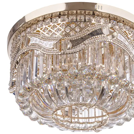 Люстра Brille торт стельова з підсвічуванням LED E14 40W G (BCL-633C/4) - фото 4