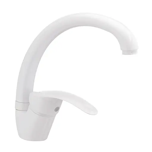 Змішувач для кухні CRON MARS 777 білий CR0787 - фото 1