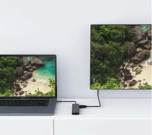 Адаптер (хаб) MiiiW Xiaomi 7-в-1 HDMI / Usb-C PD / 3xUsb-A 3.0 / TF / SD (MWCMA01) - фото 4