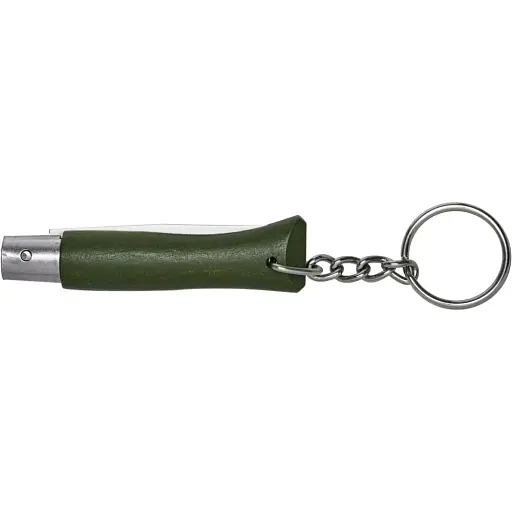 Нож Opinel Keychain №4 VRI Inox. Цвет – зеленый - фото 3