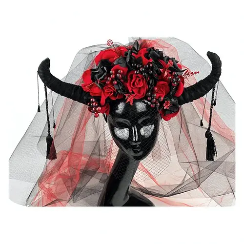 Обруч Фея Генрієтта з фатою - фото 1