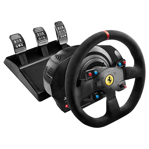 Руль и педали для PC / PS4®/ PS3® Thrustmaster T300 Ferrari Integral RW Alcantara edition - фото 1