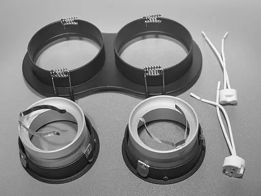 Шедевральний, ергономічний точковий світильник серія "Аluminium" на дві ла. - фото 3