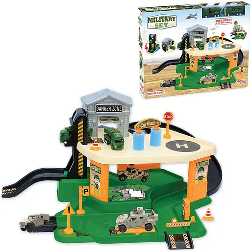 Паркінг ігровий Dede Військовий (3340)