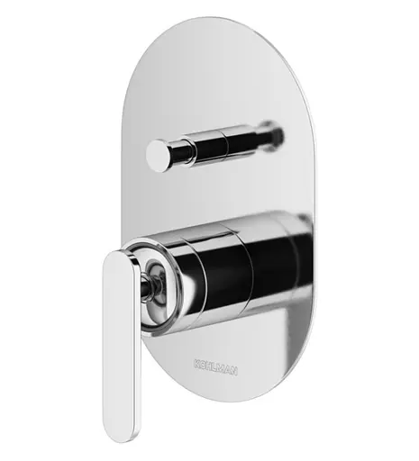 Душова система Kohlman Boxine 35 chrome + BOX прихованого монтажу QW210BR35, Хром - фото 3