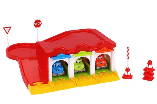 Набор с машинками "Паркинг" 8584 Технок, в коробке (4823037608584) - фото 2