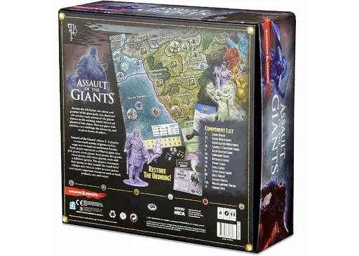 Настольная игра WizKids Подземелья и Драконы: Атака гигантов (Dungeons & Dragons: Assault of the Giants) (англ.) - фото 2