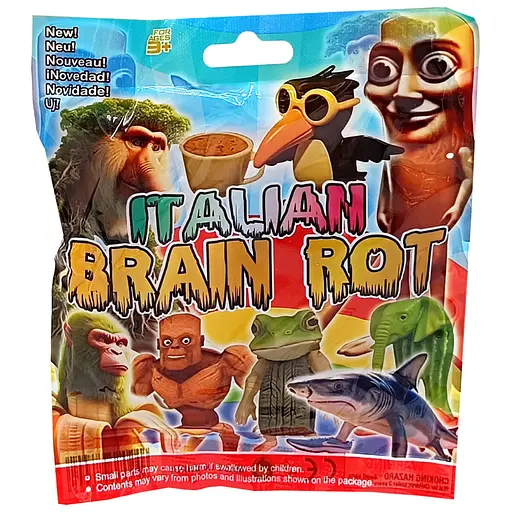 Дитяча колекційна фігурка-сюрприз Italian Brainrot BA-3002 в асортименті