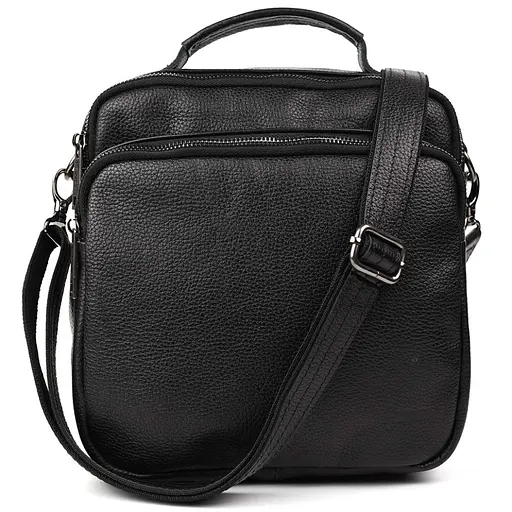 Чоловіча шкіряна сумка через плече TARWA 24х26х9 см sum0025370 - фото 1