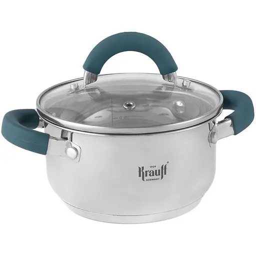 Уцінка. Каструля Krauff Winzig зі скляною кришкою 14 см 1.2 л (26-286-002) - фото 1