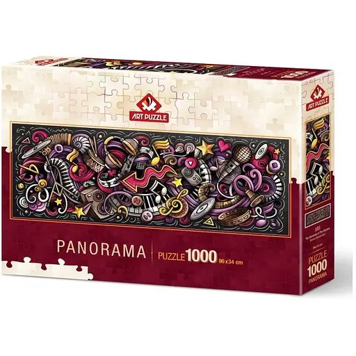 Пазл Art Puzzle Элементы ритма 1000 эл. панорама (5351)