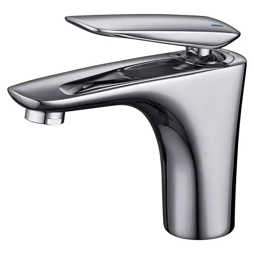 Змішувач для умивальника Cersanit Mayo S951-144 з донним клапаном Хром 30412 - фото 1