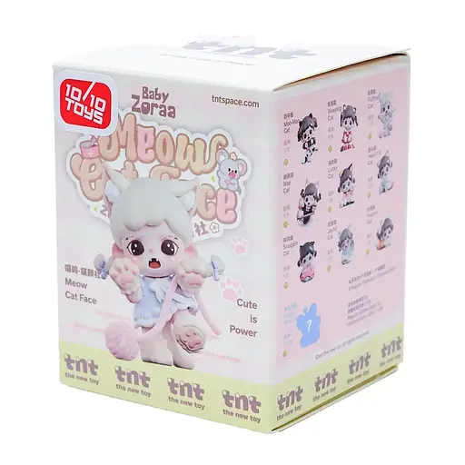 Колекційна фігурка-cюрприз 10/10 Toys TNT Zoraa Котячі чари Mystery Box (ZRM-369) - фото 1