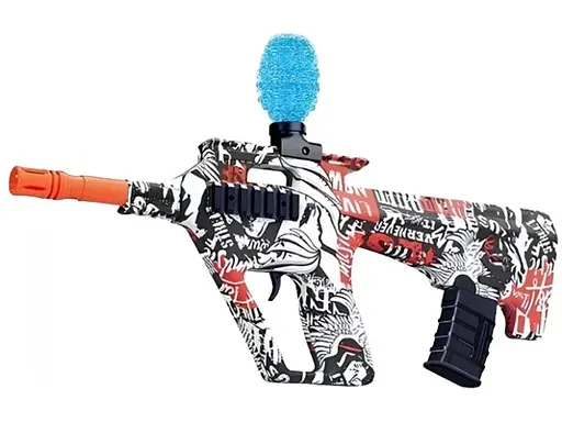 Автомат XC 2210 /2210 A автоматический принцип работи, стреляет орбизами, акумулятор, в коробке (6980741411416) Красный - фото 1