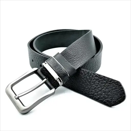 Ремінь шкіряний Le-Mon чоловічий 110-130х4 см acs0024334 - фото 1