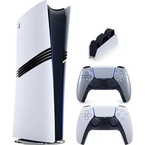 Ігрова консоль Sony PlayStation 5 Pro 2Tb + DualSense (Sterling Silver) + Charging Station