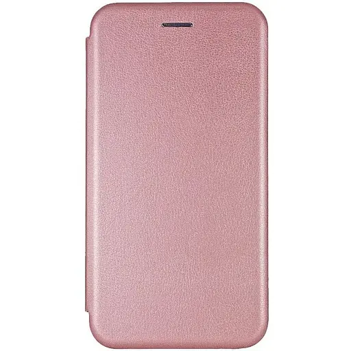 Кожаный чехол-книжка Epik Classy для Xiaomi Redmi Note 14 4G (Int. version) Rose Gold