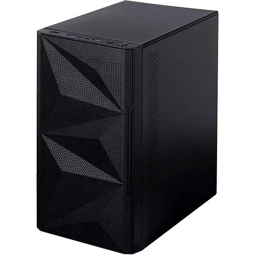 Корпус Prologix E113 Tempered Glass&Mesh Black [146863] - фото 2