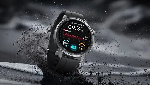 Фитнес браслет Realme Watch S2 Global RMW2401 (midnight black) черный - фото 5