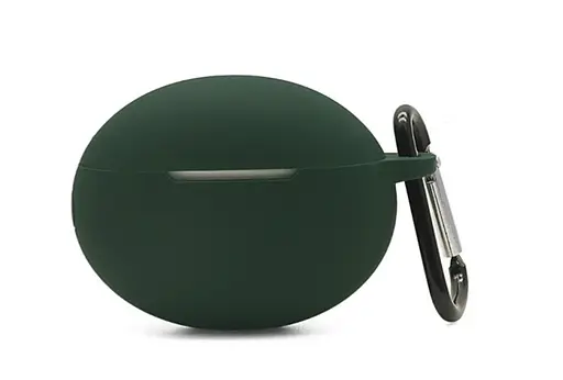 Чохол-накладка DK Silicone Candy Friendly з карабіном для Huawei FreeBuds 4i (green) - фото 2