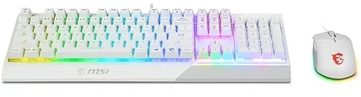 Комплект клавіатура і мишка MSI Vigor GK-30 COMBO UA USB White