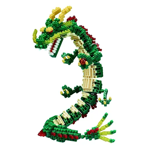 Конструктор Nanoblock Дракон Делюкс 700 элементов (124263) - фото 2