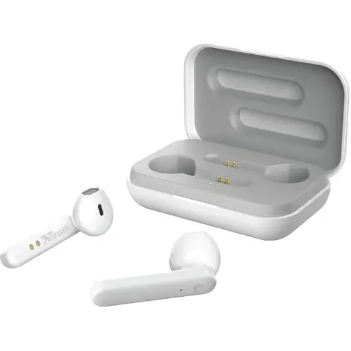 Наушники Trust Primo Touch True Wireless White - фото 4