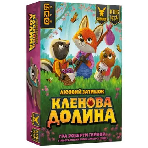 Настольная игра Geekach Games Кленовая долина (Maple Valley) (укр.) (GKCH215mv) - фото 1
