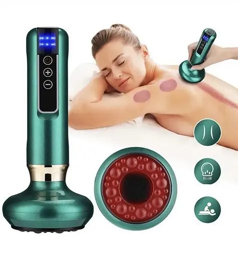 Массажёр электрический вакуумный Guasha для лица и шеи - фото 5