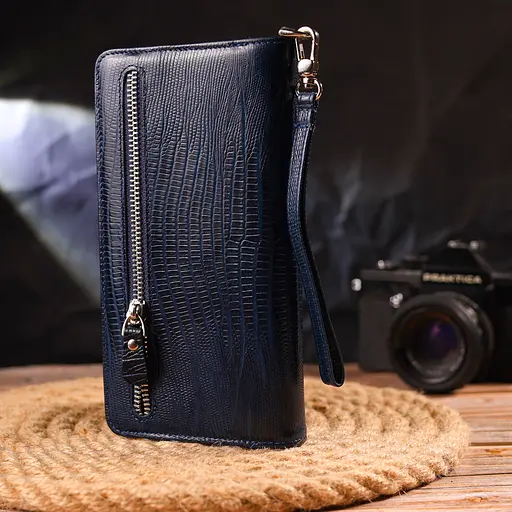 Женский кожаный кошелек Canpellini 20х10.5х3 см acs0025094 - фото 7