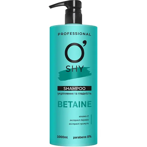 Шампунь O'Shy Professional Betaine укріплення та гладкість 1 л