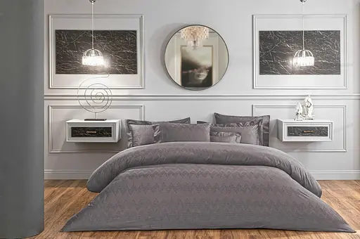 Постільна білизна Davis Antracit Жаккард Valeron pbe0051541 - фото 1