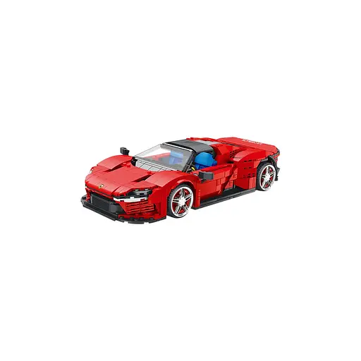 Конструктор дитячий Спортивний автомобіль Sports Car Red Building Blocks 1168 шт - фото 2