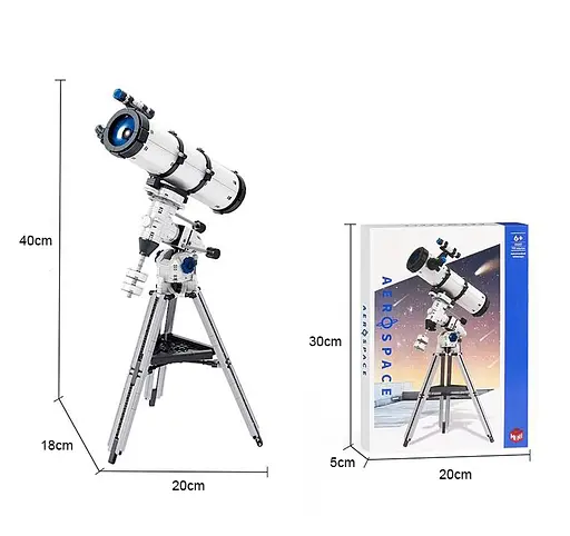 Конструктор телескоп Zheghao из коллекции Космос для детей и взрослых 780 деталей - фото 4
