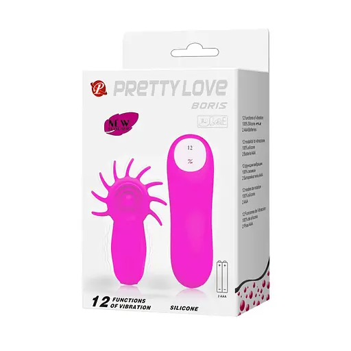 Вібратор для клітора Pretty Love Boris 7.5 см рожевий - фото 7
